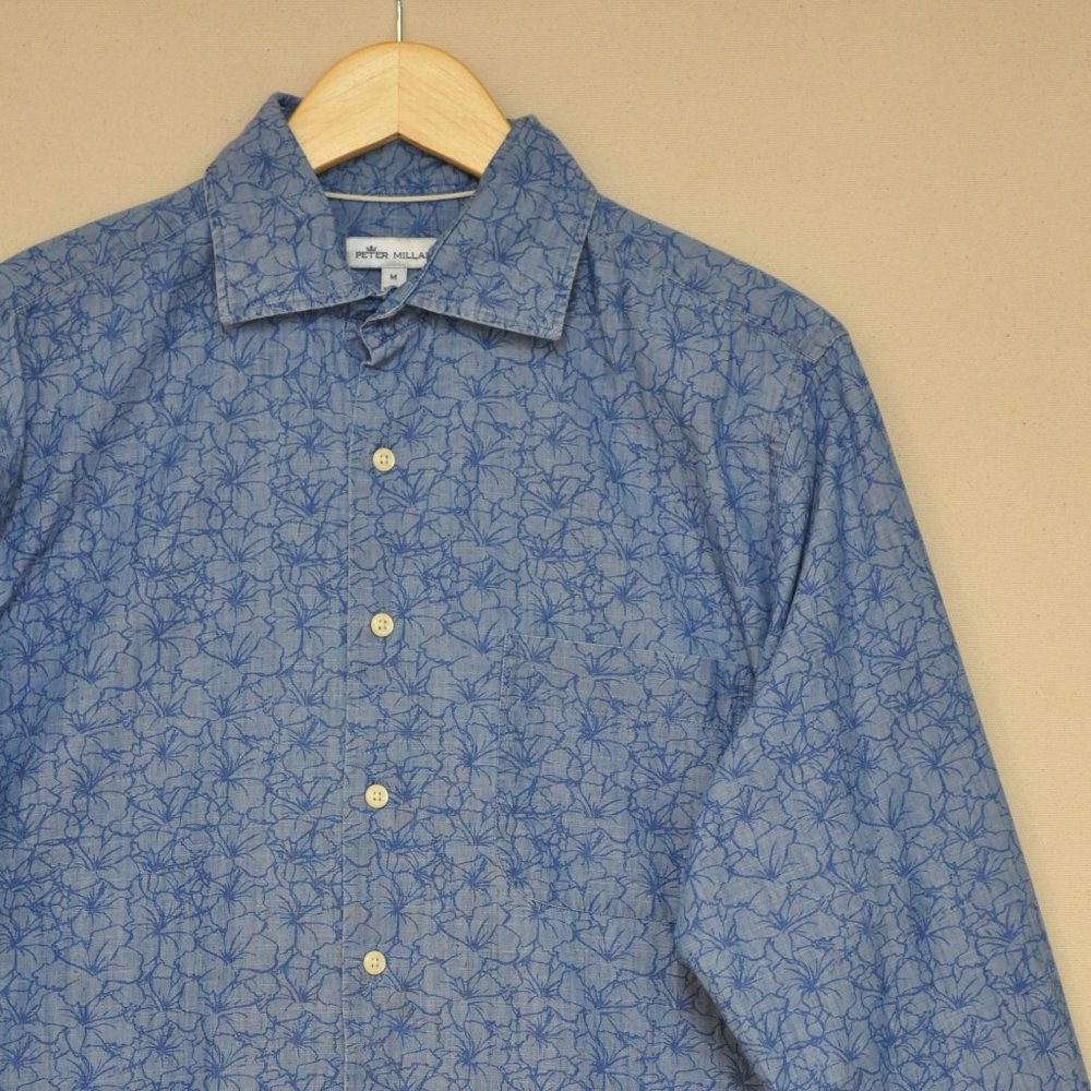 Peter Millar Button Down M - image 1